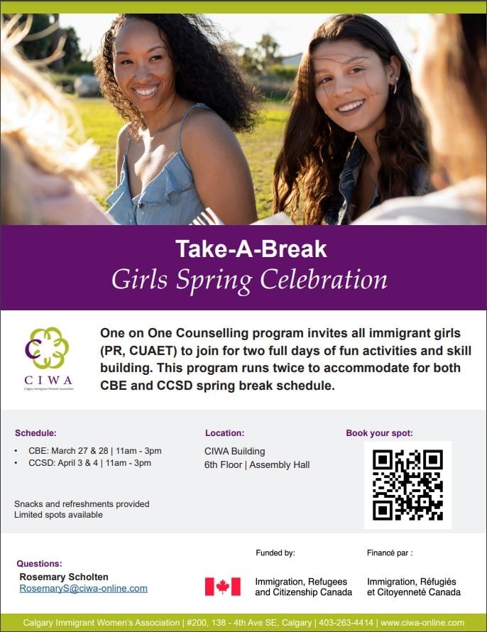 Take a Break - Girls Spring Celebration!